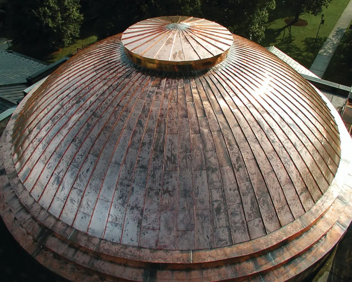 Craftsman Roofing crew installing a new roof in Hillmeade Manor